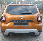 Renault Duster 2018-2024 Rear Bumper Cover U-Type (ABS, Gray) photo 1