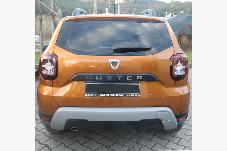 Renault Duster 2018-2024 Rear Bumper Cover U-Type (ABS, Gray) Image