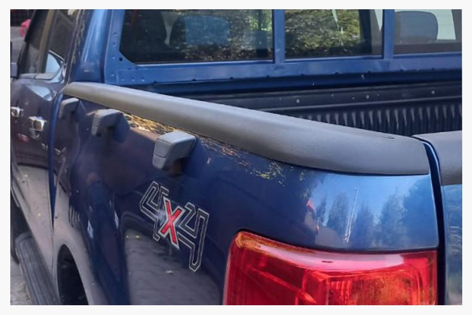 Ford Ranger 2011–2022 Tailgate edge protector (2015-2022, 3 pcs) Photo 5