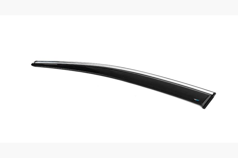 Ford Focus III 2011-2017 Driver Side Window Deflector with Chrome (1 pc, Sunplex Chrome) Photo 2