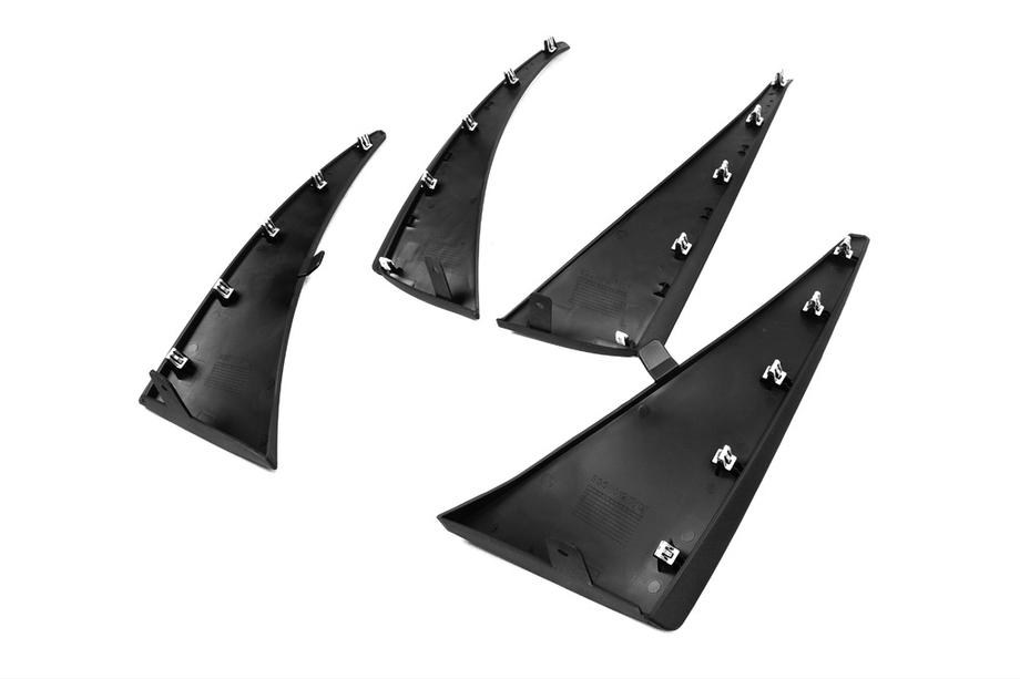 Chevrolet Corvette C7 2013-2019 Premium Mud Flaps (4 pcs) Photo 4