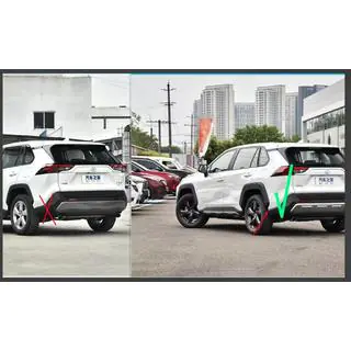 Premium Mud Flaps 2022+ (Long Wheel Arch, 4 pcs) Toyota Rav 4 2019–2025 photo 2