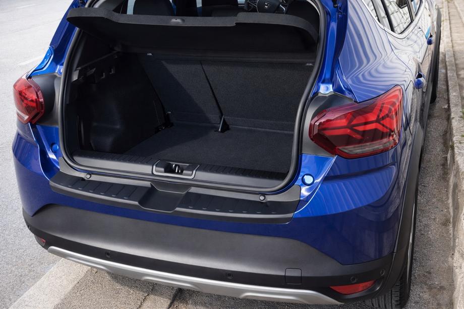 Dacia Sandero 2021- Rear Bumper Protector EuroCap (ABS) Image