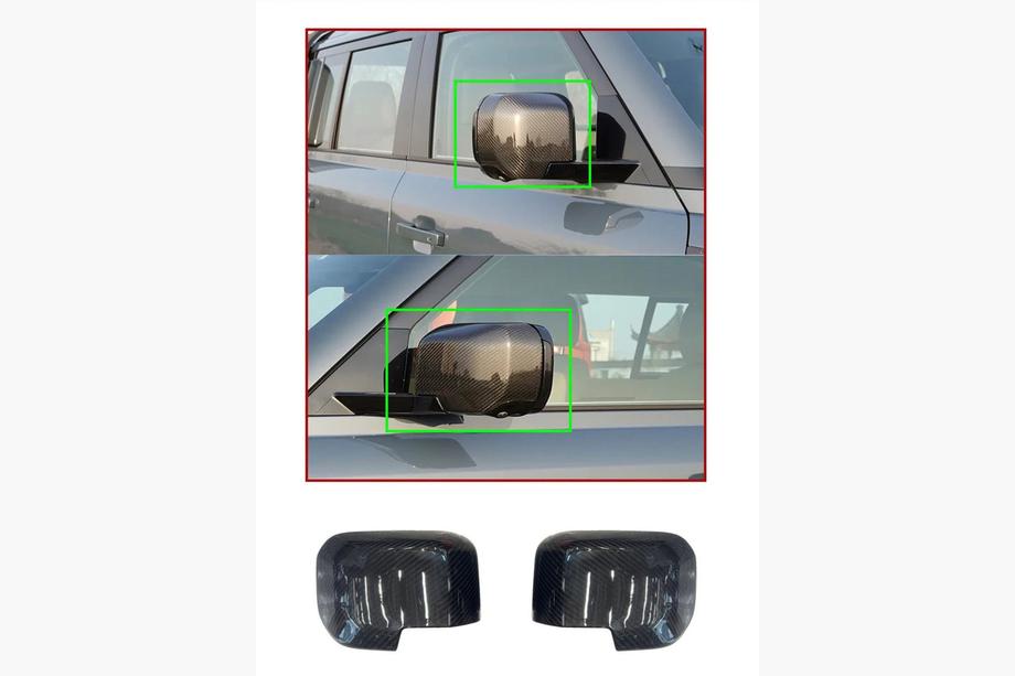Land Rover Defender 2019- Carbon Mirror Covers Image