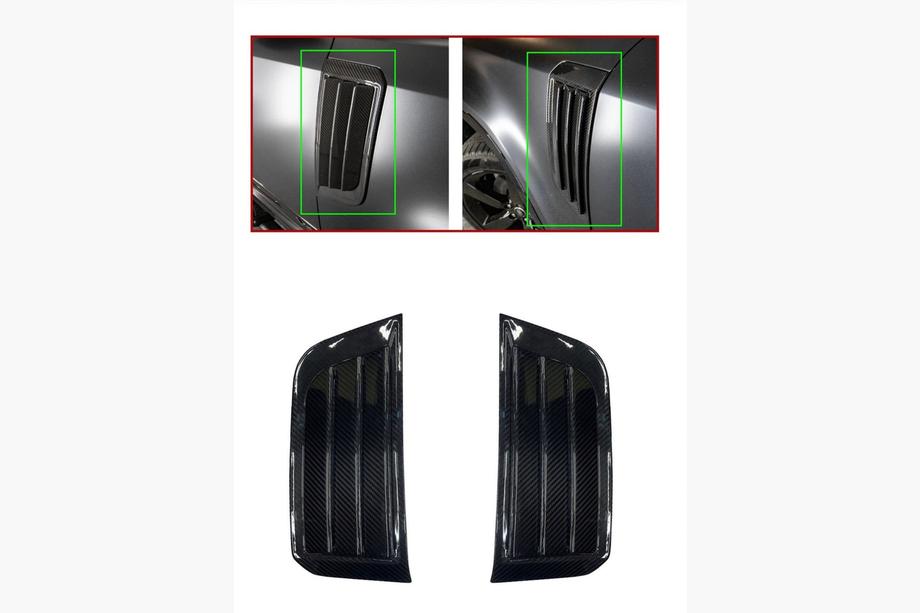 Land Rover Defender 2019- Carbon fender vent covers (2 pcs) Image