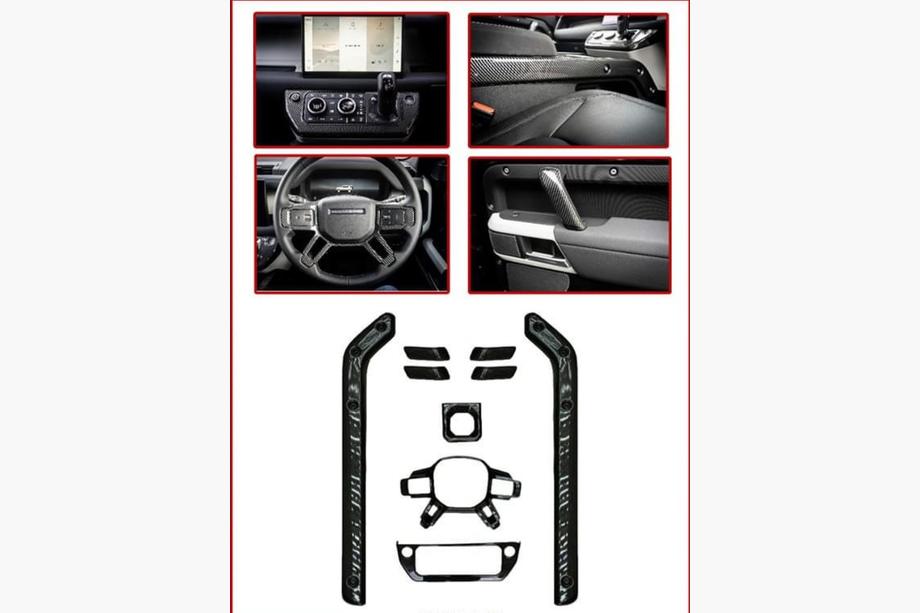 Land Rover Defender 2019- Carbon Interior Trim Image