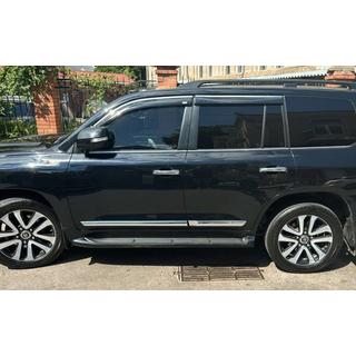 Window deflectors with chrome trim (4 pcs, Niken) photo 2