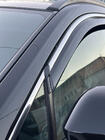 Toyota Corolla Cross 2020- Window deflectors with chrome trim (4 pcs, Niken) photo 6