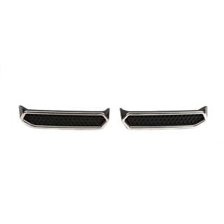 Exhaust tip trims for bumper (2 pcs, stainless steel) photo 3