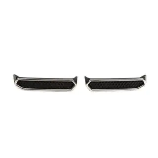 Exhaust tip trims for bumper (2 pcs, stainless steel) photo 3