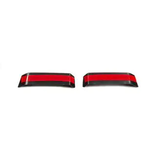 Exhaust tip trims for bumper (2 pcs, stainless steel) photo 4
