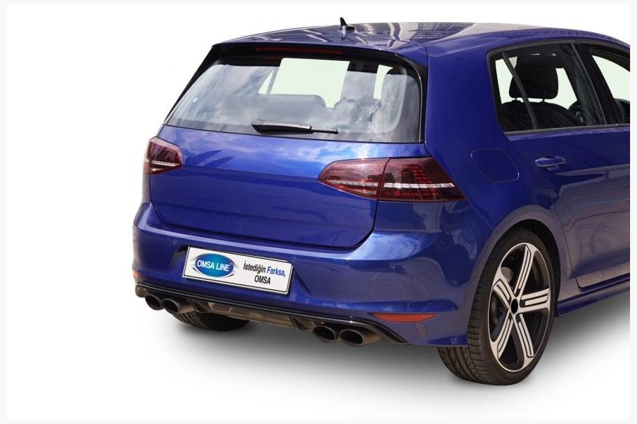 Volkswagen Golf 7/E-Golf 2012-2020 Spoiler Meliset HB (4 pcs, ABS plastic) Image