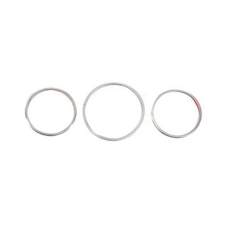 Speedometer Trim Covers (3 pcs, Stainless Steel) photo 1