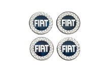 Fiat Wheel center caps V3 49/42.5 mm blue (4 pcs, 46746586) photo 2