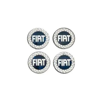 Wheel center caps V3 49/42.5 mm blue (4 pcs, 46746586) photo 2