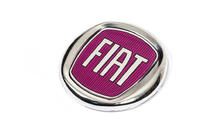Fiat Emblem (red V2, self-adhesive) 95 mm photo 2