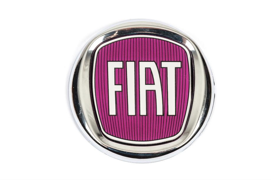 Fiat Emblem (red V2, self-adhesive) 95 mm Image