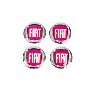 Wheel center caps V2 49/42.5 mm red (4 pcs, 0735448759) photo 4