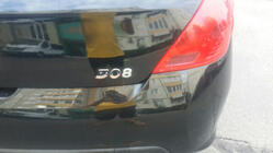 Peugeot 308 2007-2013 Badge 308 photo 1