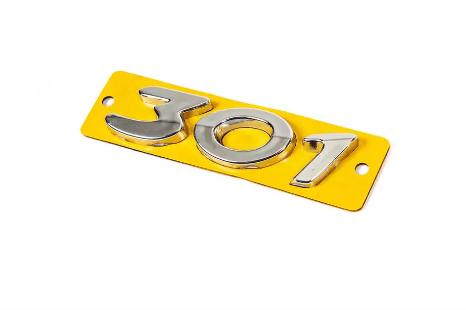 Peugeot 301 2012- Emblem 301 (9678485280) Image