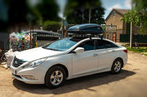 Hyundai Sonata YF 2010-2014 Roof bars for smooth roof (2 pcs, Asaf V4) photo 8