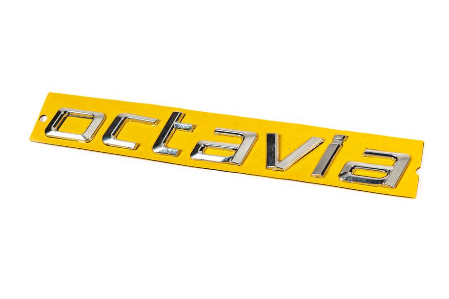 Skoda Octavia I Tour A4 1996-2010 Emblem Octavia 1Z0853687K (182mm x 19mm) Image
