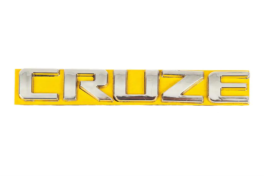 Chevrolet Cruze 2009–2015 Emblem Cruze 96880034 (115mm x 17mm) Image