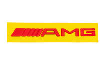 Mercedes-Benz Badge AMG (20cm, ABS, red) photo 2