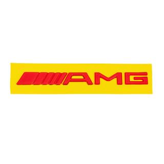 Badge AMG (20cm, ABS, red) photo 2