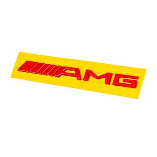 Badge AMG (20cm, ABS, red) photo 1