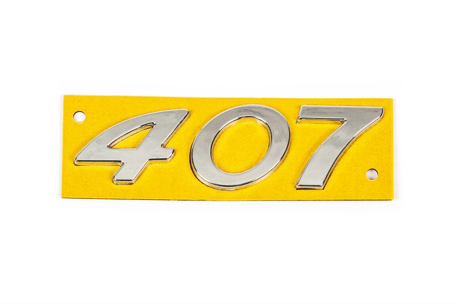 Peugeot 407 2004-2011 Badge 407 Photo 2