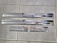 Nissan Qashqai 2007-2010 DISCOUNT! Door Sill Covers (Omsa, 4 pcs, Stainless Steel) photo 1