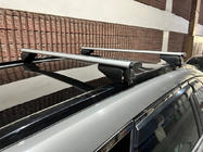Hyundai Tucson TL 2016-2021 Cross bars for integrated roof rails lockable Wizard V2 (2 pcs) 125cm, black photo 4
