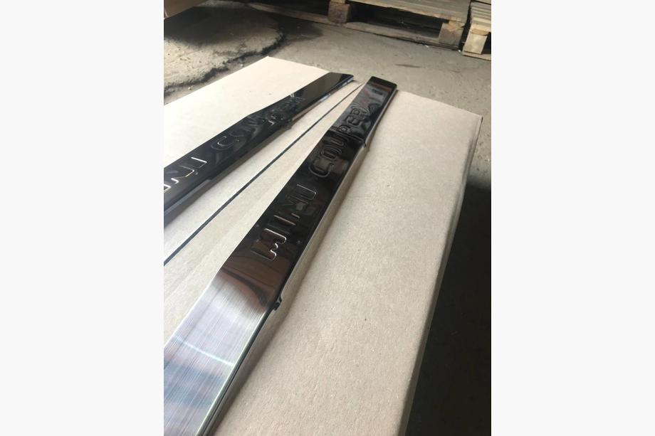 Mini SALE! Door Sill Protectors Stainless Steel (Carmos, 2 pcs) Image