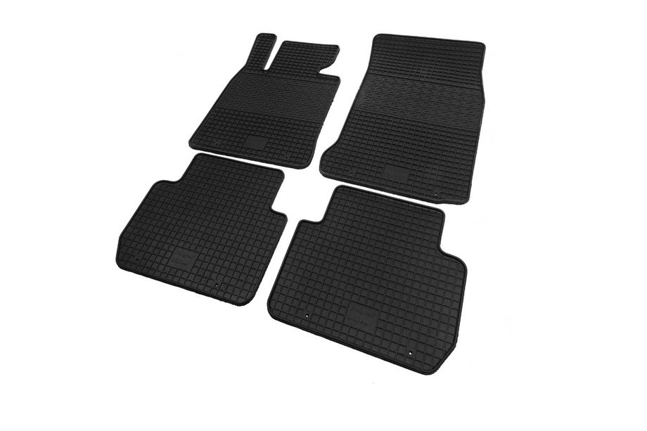 BMW 3 Series E46 1998-2006 Rubber Floor Mats (4 pcs, Polytep) Photo 2