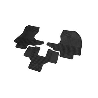 Rubber Floor Mats (3 pcs, Polytep) Ford Transit 1986-1991 photo 2