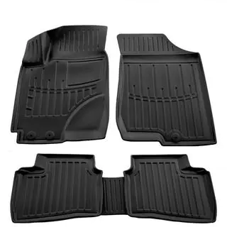 Stingray 3D Rubber Floor Mats (5 pcs, Polyurethane)