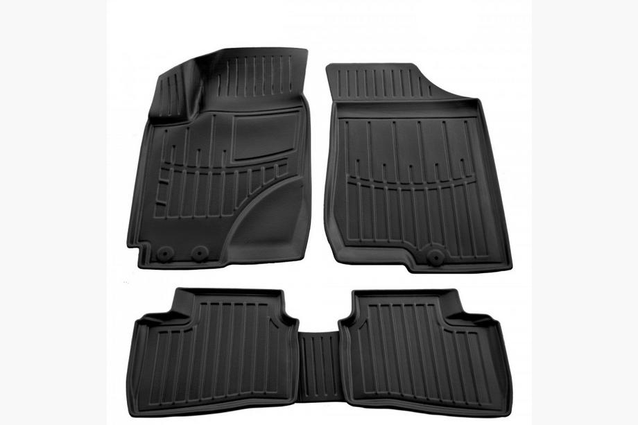 Hyundai Elantra (HD) 2006-2011 Stingray 3D Rubber Floor Mats (5 pcs, Polyurethane) Image