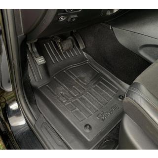 Stingray 3D Rubber Floor Mats (5 pcs, Polyurethane) Jeep Grand Cherokee WK2 2010-2021 photo 1
