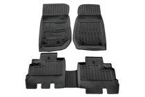 Jeep Wrangler 2007-2017 Stingray 3D Floor Mats (5D, 5 pcs, Polyurethane) photo 1