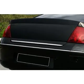 Trunk trim stainless steel