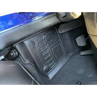 Stingray 3D Floor Mats (5D, 5 pcs, Polyurethane) Jeep Wrangler 2018- photo 2