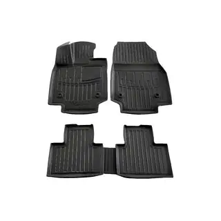 Stingray 3D Rubber Floor Mats (5 pcs, Polyurethane)