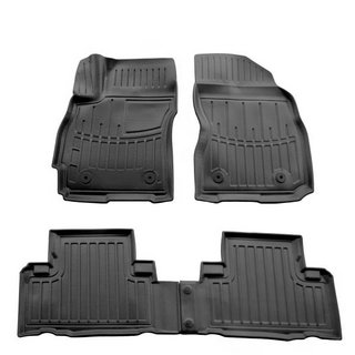 Stingray 3D Rubber Floor Mats (2010+, EU, 4 pcs, Polyurethane)