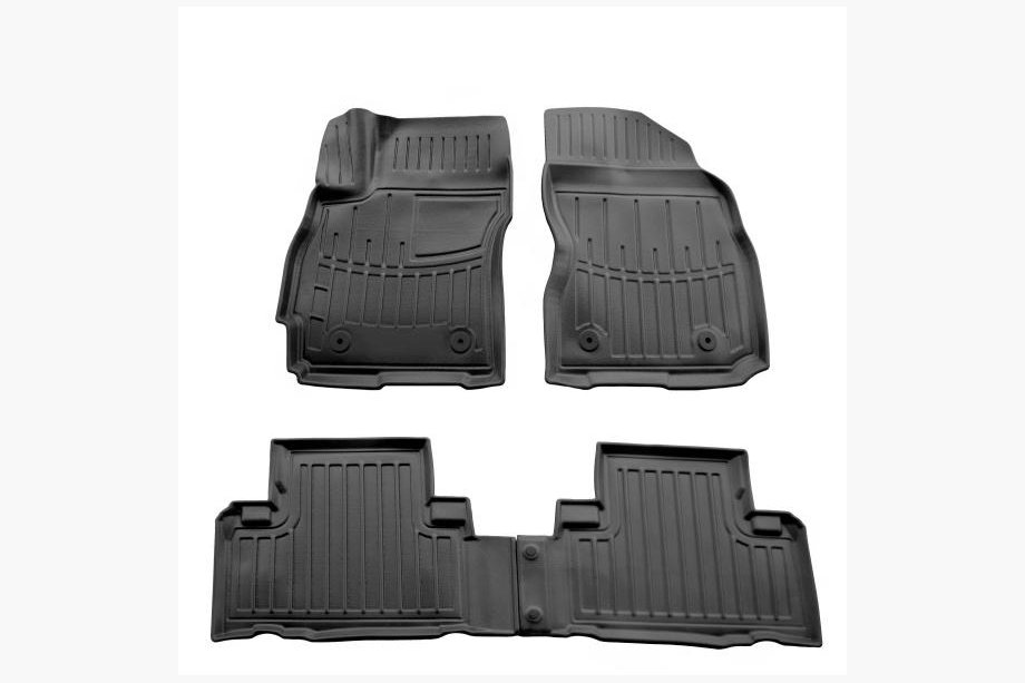 Mazda 5 2010-2018 Stingray 3D Rubber Floor Mats (2010+, EU, 4 pcs, Polyurethane) Image