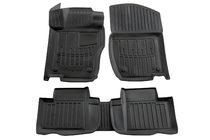 Mercedes ML W164 2005-2011 Stingray 3D Rubber Floor Mats (5 pcs, Polyurethane) photo 1