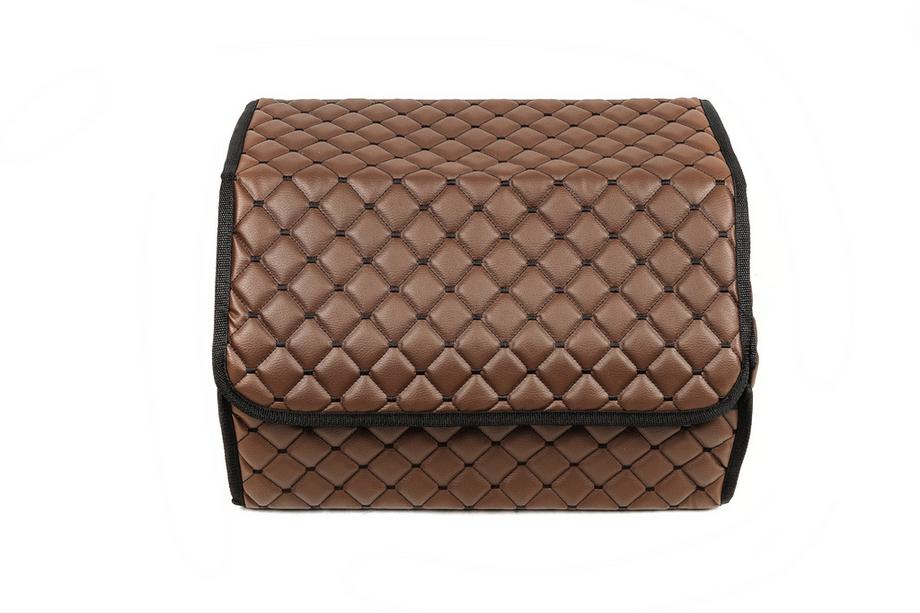 Trunk Organizer Bag ECO (50x30x30, Brown) Photo 3