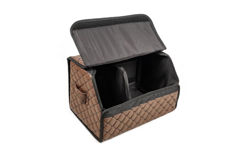 Trunk Organizer Bag ECO (50x30x30, Brown) Photo 5