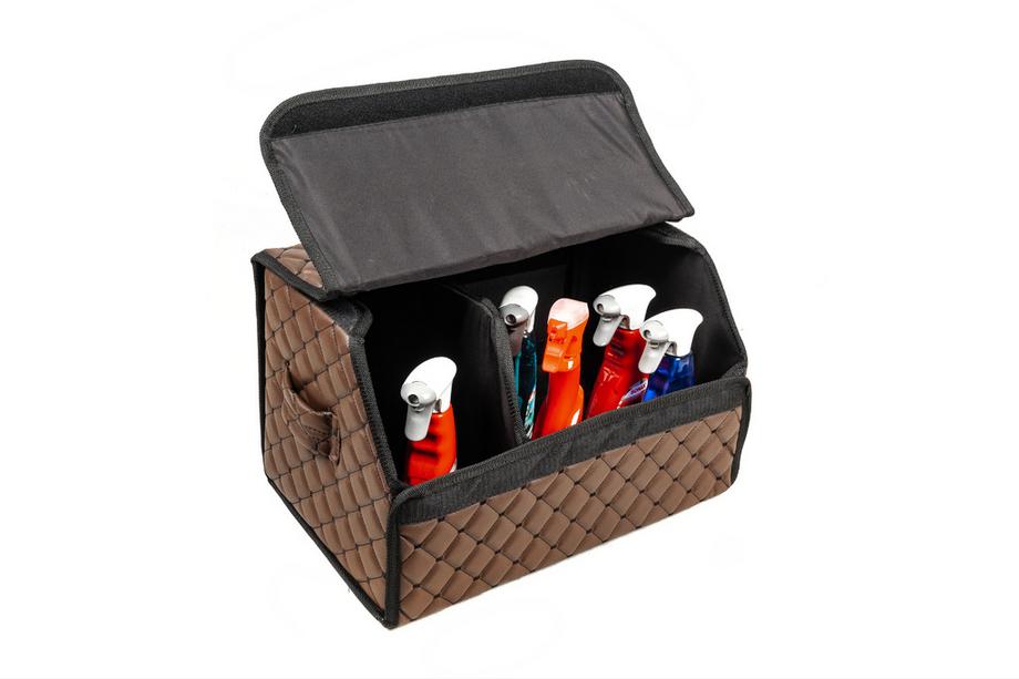 Trunk Organizer Bag ECO (50x30x30, Brown) Photo 2