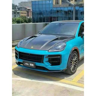 Hood (Carbon) Porsche Cayenne 2018- photo 4